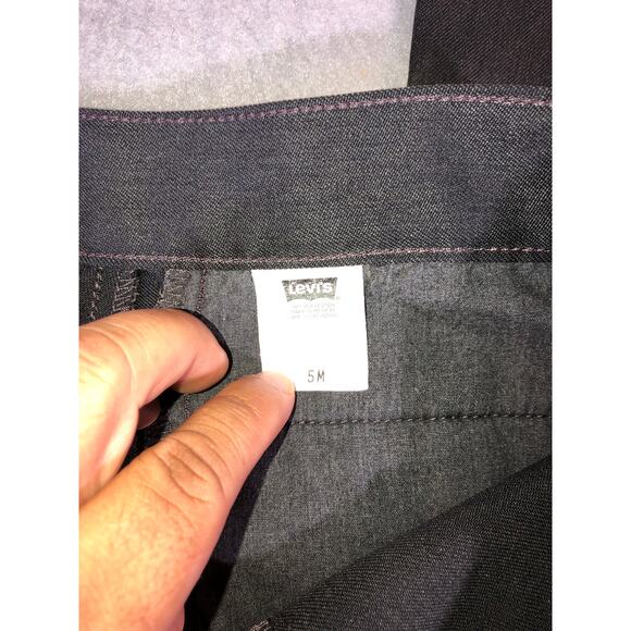 Levi’s Women’s Black Bootcut Dress Pants Size L2 Mid Rise Office - Picture 3 of 8